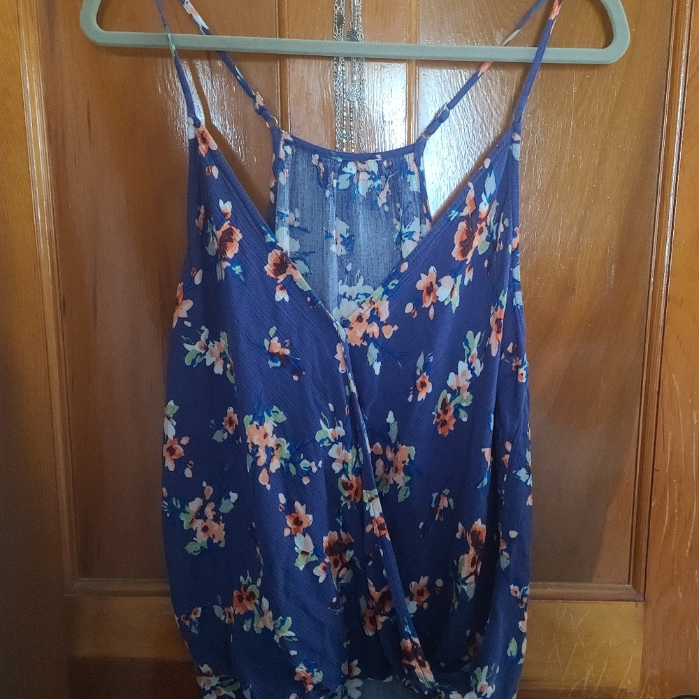 Floral tank top